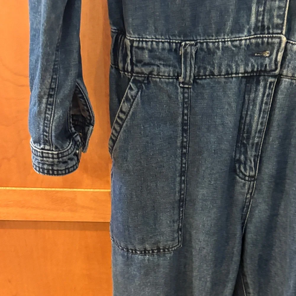 Old Navy Dark Blue Denim Jacket - Picture 5 of 9